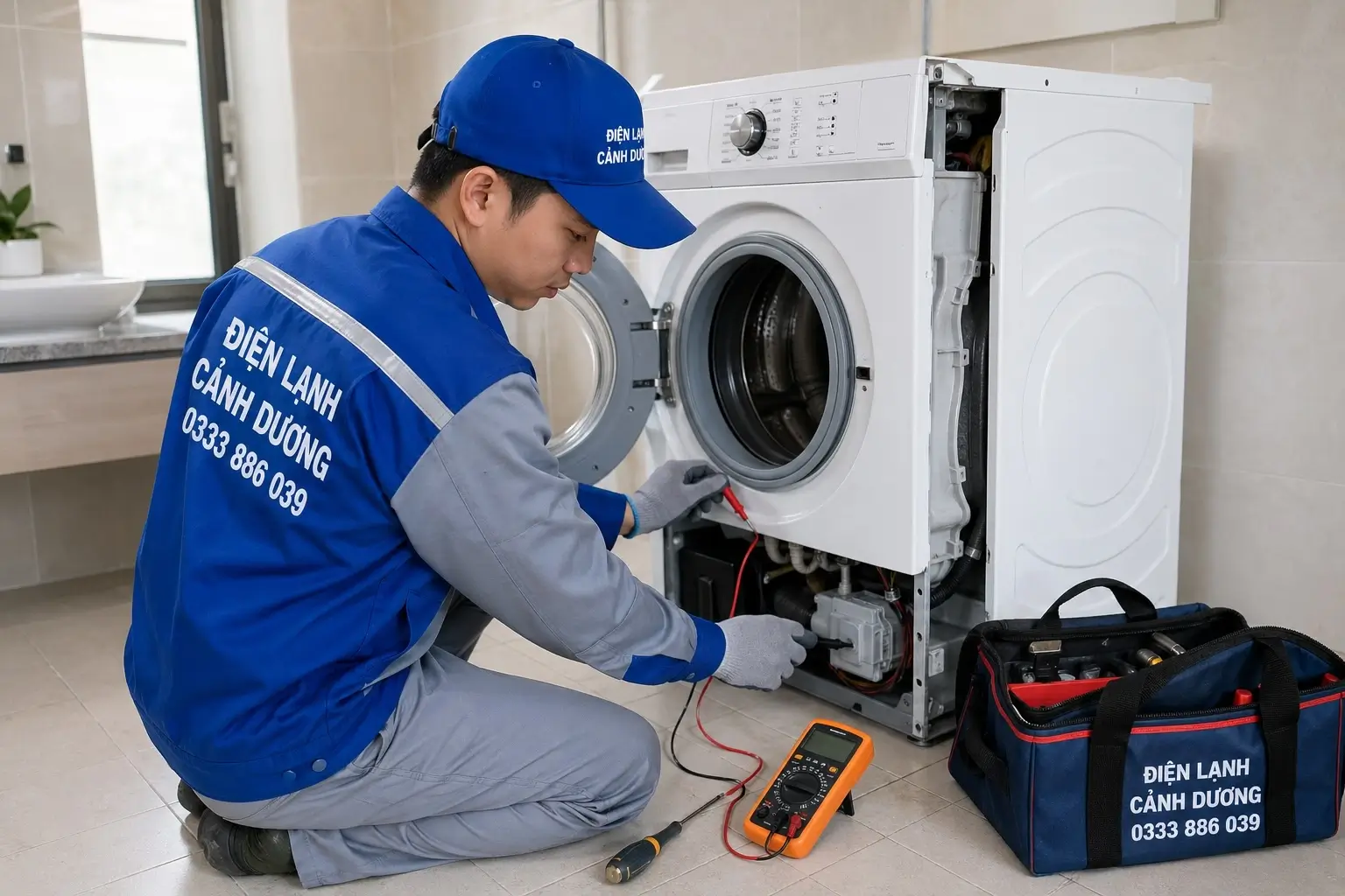 Dịch vụ điện lạnh Quảng Ngãi của Điện lạnh Cảnh Dương