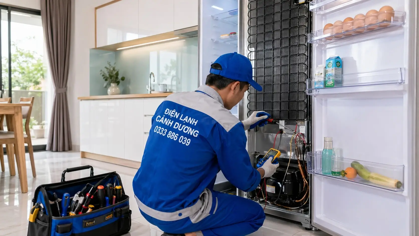 Dịch vụ điện lạnh Quảng Ngãi của Điện lạnh Cảnh Dương