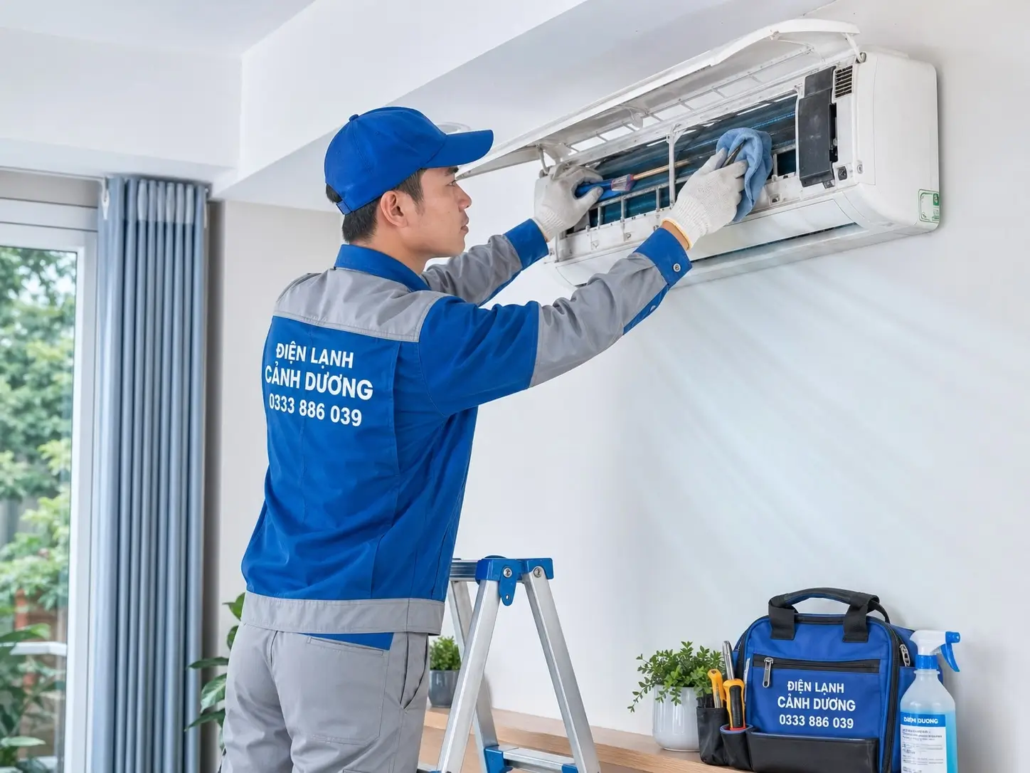 Dịch vụ điện lạnh Quảng Ngãi của Điện lạnh Cảnh Dương